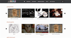 Desktop Screenshot of iridiumproductions.com